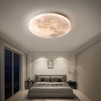 universe moon decoration wall light for bedroom living room home modern design style lamp sofa background interior led fixtures