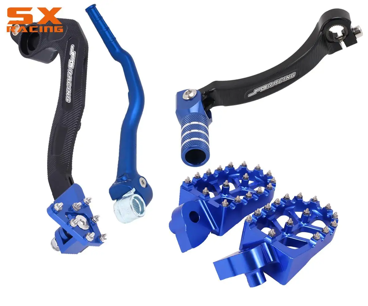 

Motorcycle Gear Shifter Shift Pedal Lever Rear Foot Brake Pegs Rests Kick Start Starter set For YAMAHA YZ250F 2010-2013 YZF 250