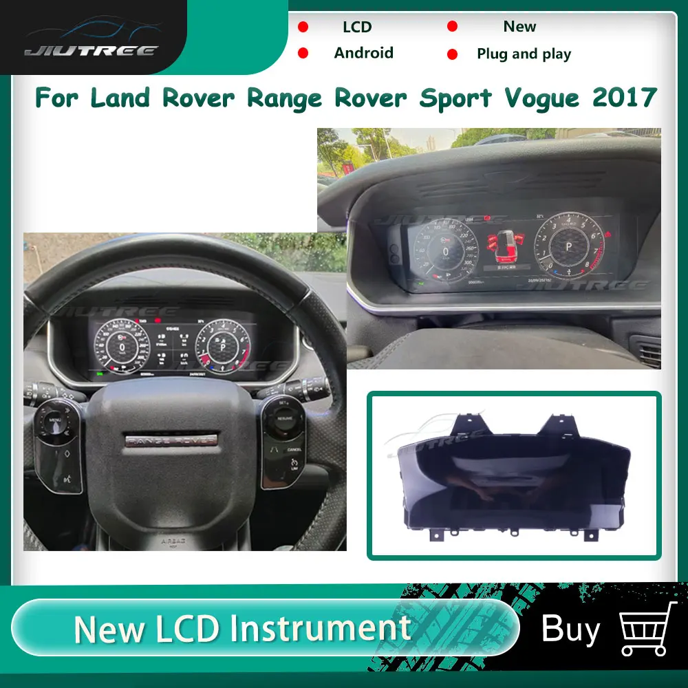 

Для Land Rover Range Rover Sport L494 Vogue L405 Android Автомобильная кластерная ЖК-панель приборной панели многофункциональный плеер