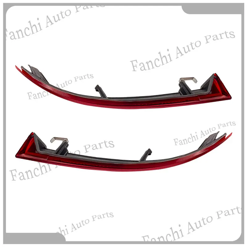 Фото Для BMW X5 E70 35dX 35iX 50iX 2010-2013: задний бампер, отражатель, красный светоотражающий элемент, предупреждающая полоса, 63147240997, 63147240998, высокое качество №5