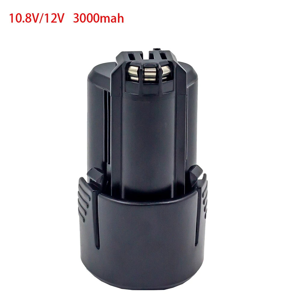 

12V/10.8V 3000mAh for Bosch BAT411 Battery Lithium-Ion recharged Battery BAT411A BAT412 BAT412A BAT413 BAT413A& 3.0Ah CE
