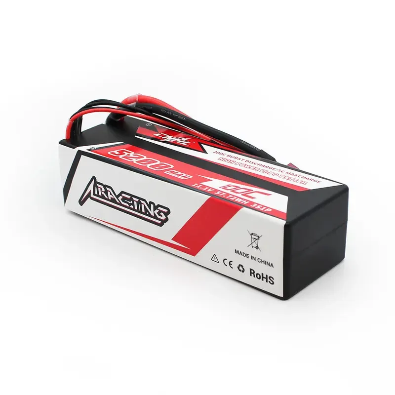 CNHL Racing 3S 11.1V 5200mAh 100C hardcase Lipo battery