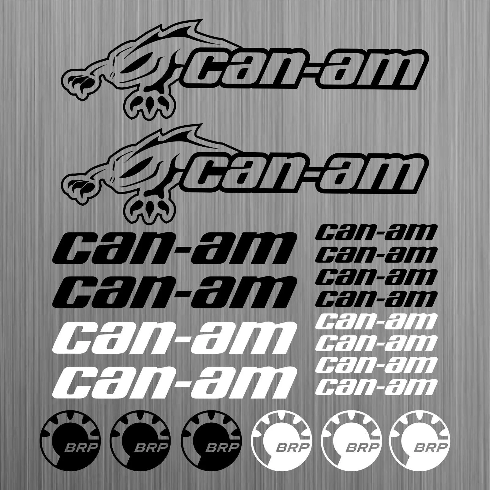 

For can-am canam BRP sticker quad ATV decal 20 Pieces Car Styling