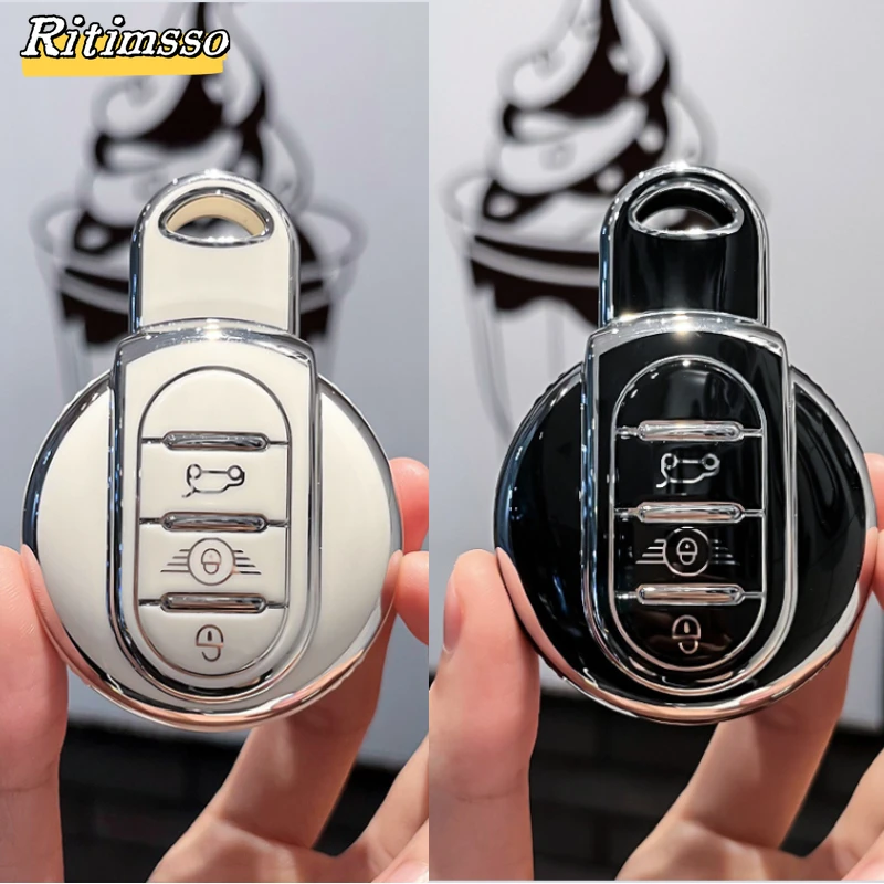 Чехол для автомобильного ключа из ТПУ BMW MINI COOPER S ONE JCW F54 F55 F56 F57 F60 CLUBMAN COUNTRYMAN
