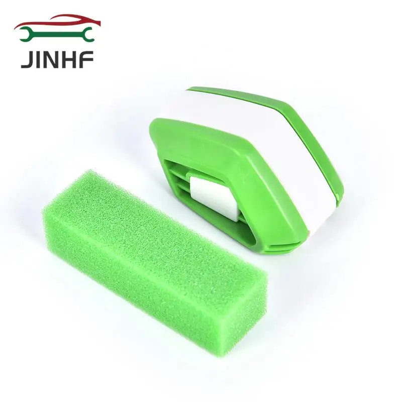 

1pc Car Wiper Cutter Repair Tool For Windshield Windscreen Wiper Restorer Blade Rubber Regroove Tool With Cleaning Sponge