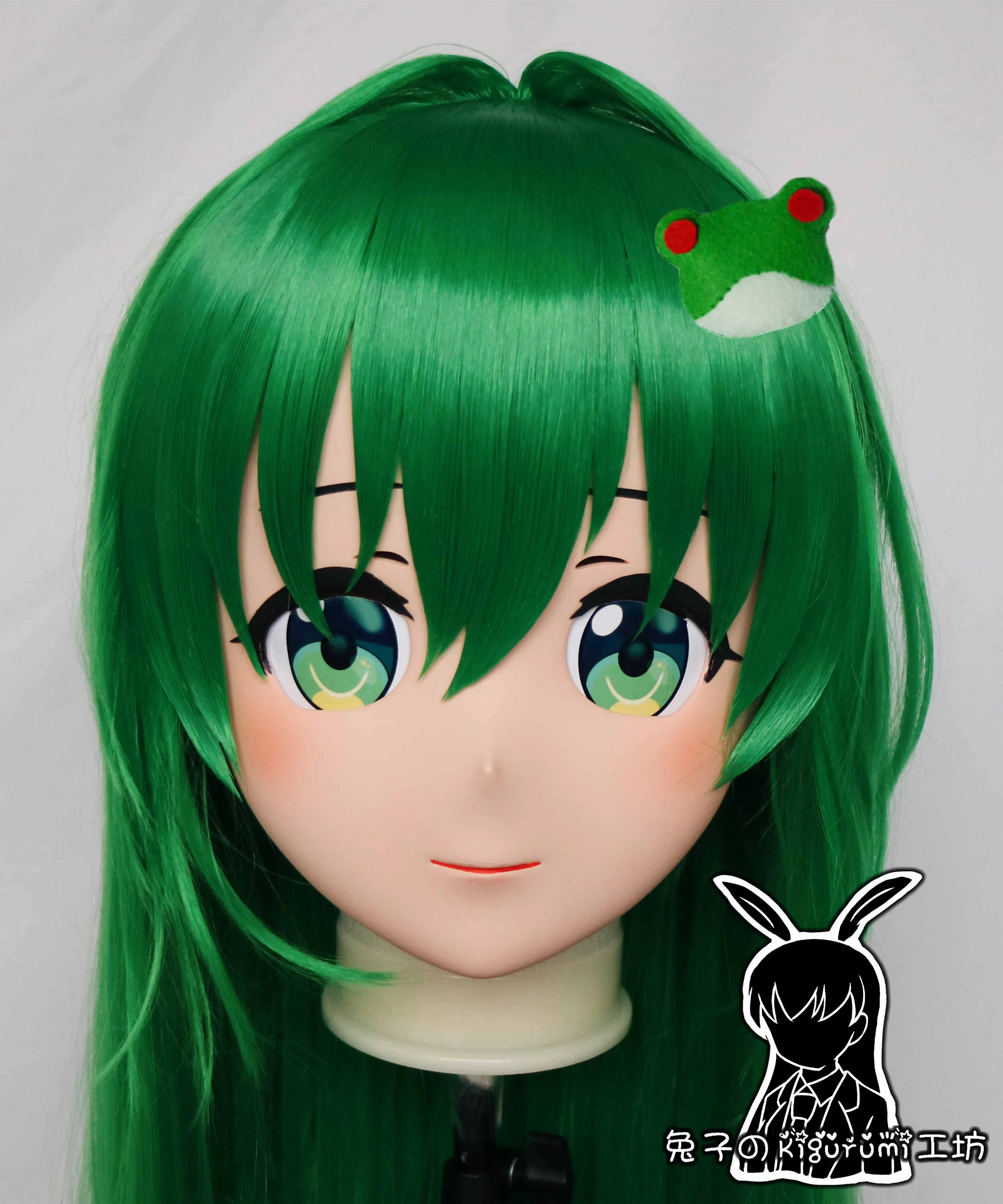 

(KMY079)Customize Character Female/Girl Resin Kig Full/Half Head With Lock Anime Cosplay Japanese Animego Kigurumi Mask