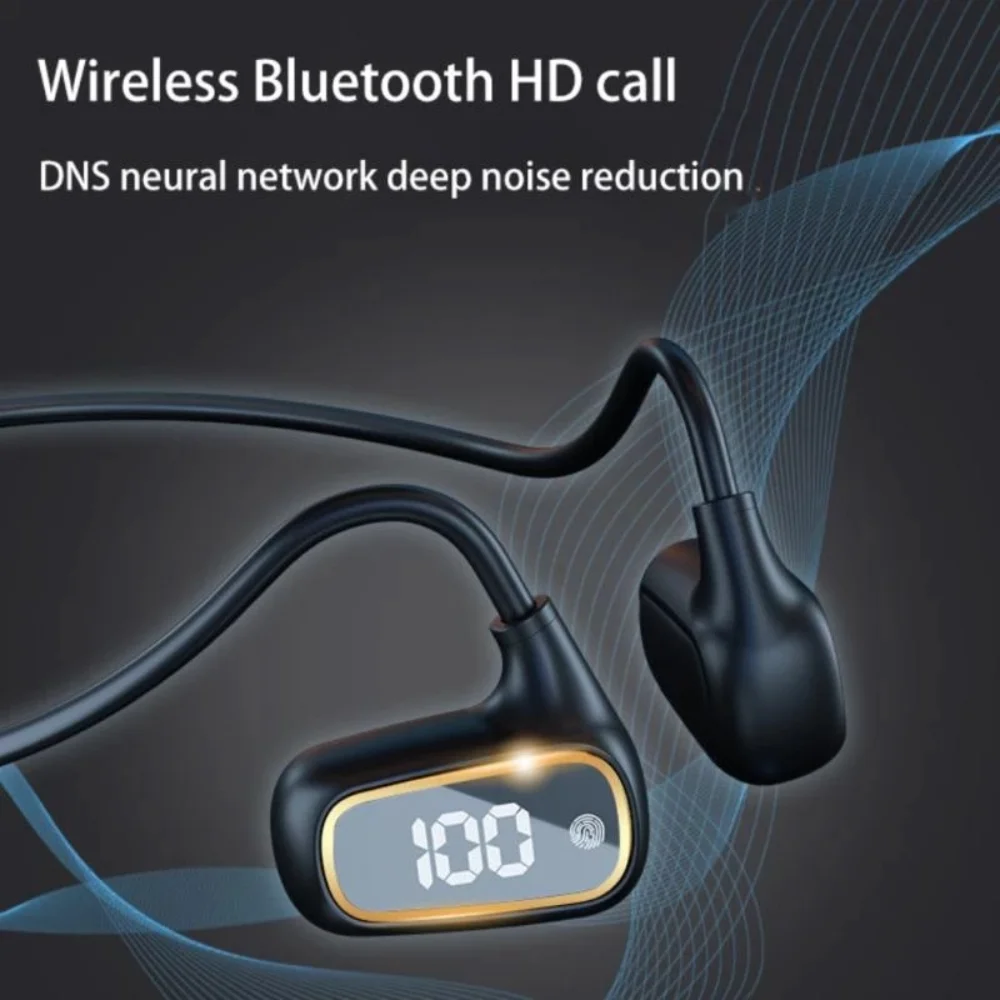 

Bluetooth-наушники G01 Pro с костной проводимостью и сенсорным экраном