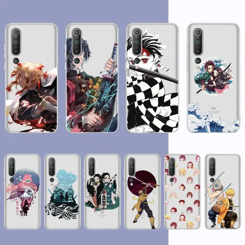 

Kamado Nezuko Kimetsu No Yaiba Demon Slayer Phone Case for Samsung S20 S10 lite S21 plus for Redmi Note8 9pro for Huawei P20