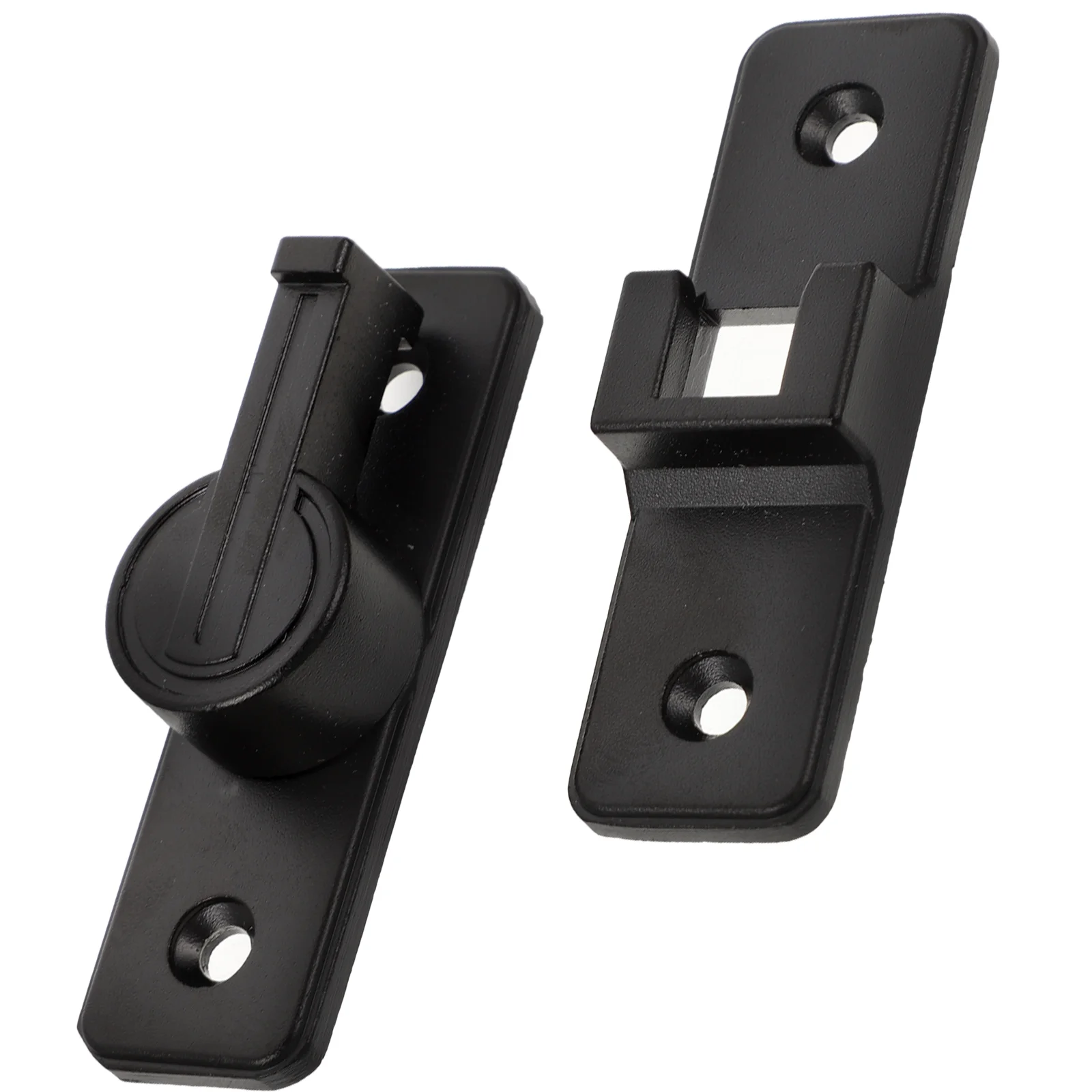 

Indoor Punch-free Buckle Screen Lock Sliding Barn Stainless Steel Latches Catches