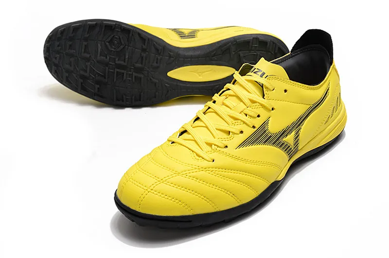 Authentic Mizuno Creation MORELIA NEO III PRO AS Men's Shoes Sneakers Mizuno Outdoor Sports Shoes Yellow/Black Size Eur 40-45