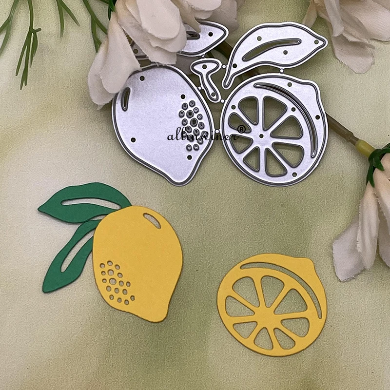

New Lemon decoration Metal Cutting Dies for DIY Scrapbooking Album Paper Cards Decorative Crafts Embossing Die Cuts