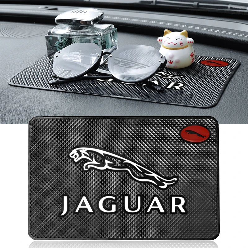 

1pcs Car Interior Multi-function Phone Anti-slip Mat Accessories for Jaguar XF XE XJ F-Pace X-Type S-Type F-Type E-Pace I-PACE