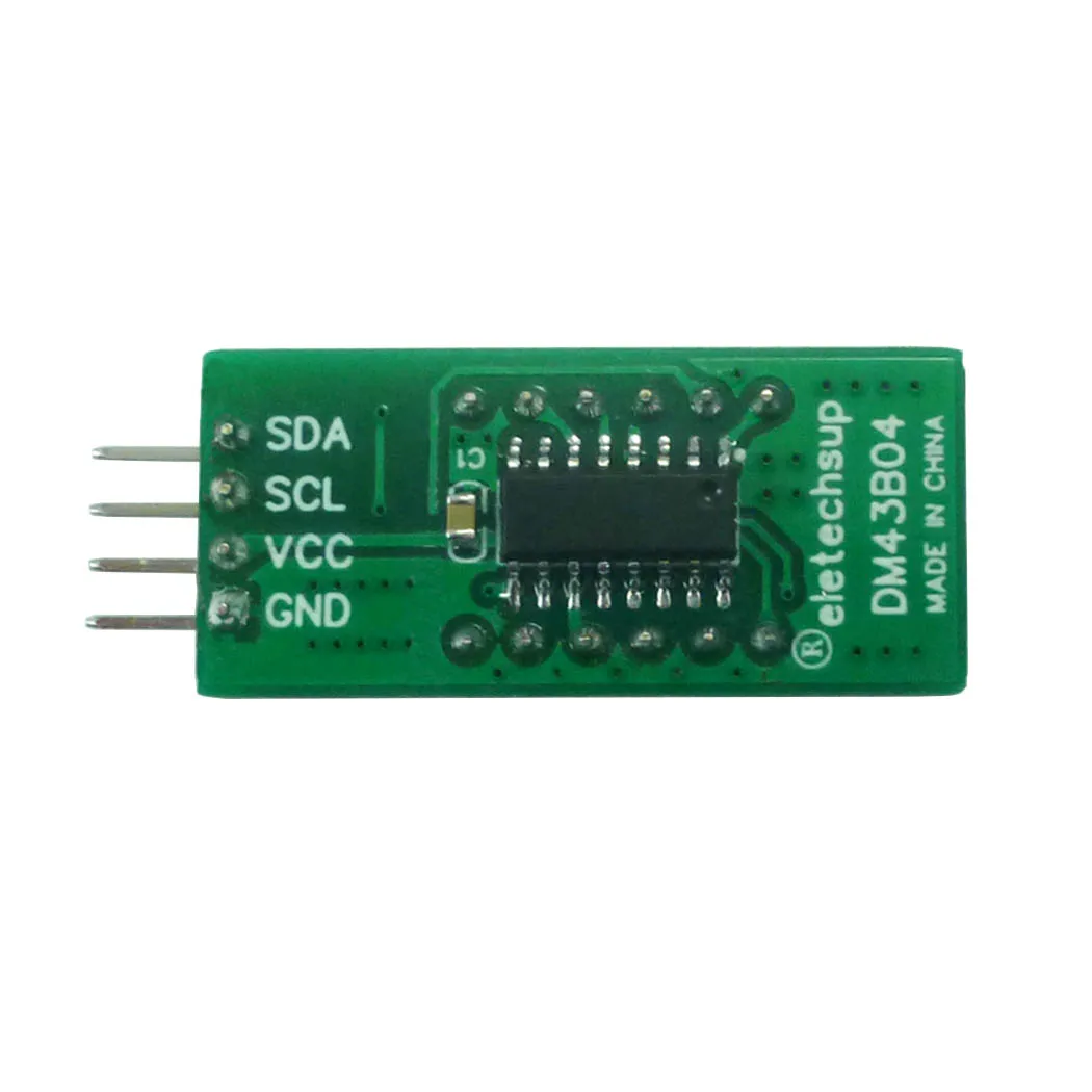 4-битный 7Seg I2C IIC светодиодный модуль отображения для MCU AVR PIC ARM N76E003 FPGA/CPLD прибор