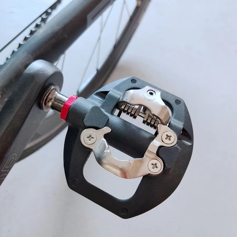 Велосипедная педаль MTB велосипедная самоблокирующаяся без клипсы двойные