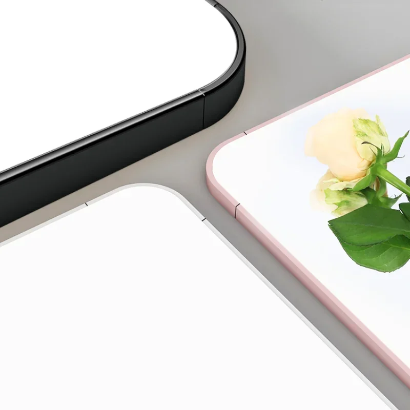 Зеркало в скандинавском стиле для душа с зеркальным покрытием и противотуманным