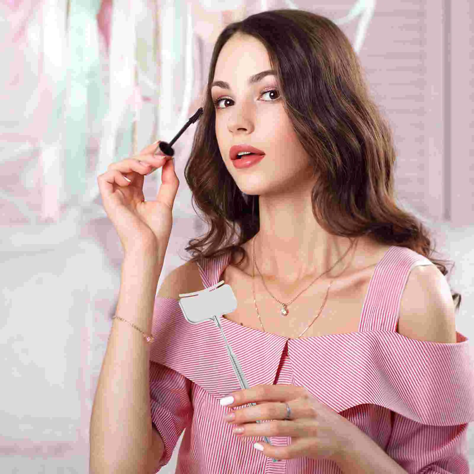

Inspection Mirror Eyelash Extension Accessories Stainless Steel Handheld Supplies Extensions Makeup