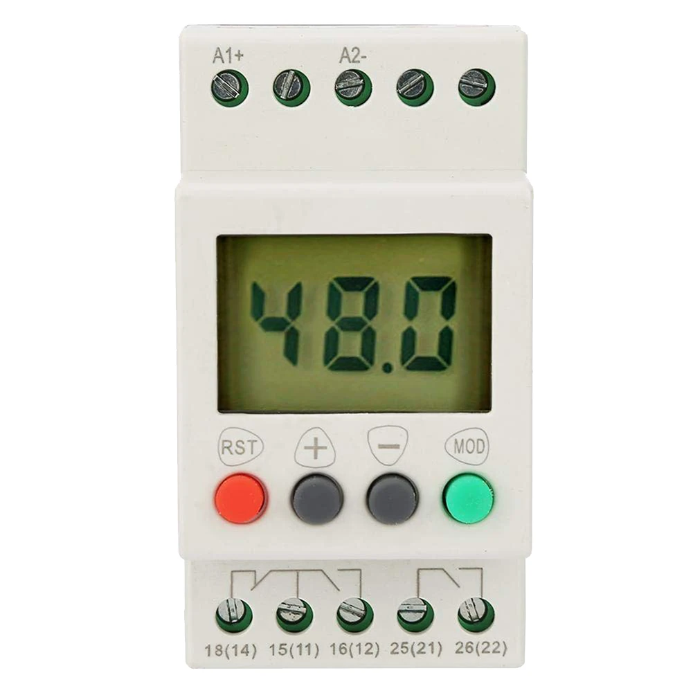 

Voltage Detection Relay SVR1000 Voltage Protection Digital Single Phase Monitoring Protection Relays, 110-240V