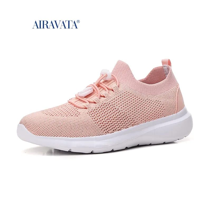 Fashion Women Lightweight Sneakers Walking Shoes Outdoor Sports Shoes Breathable Mesh Comfort Tenis Feminino Lace Up