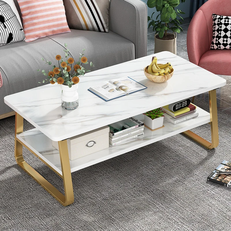 

Hall Design Bistro Coffee Tables Center Marble Square Gold Center Coffee Table Living Room Stolik Kawowy Articles For Home