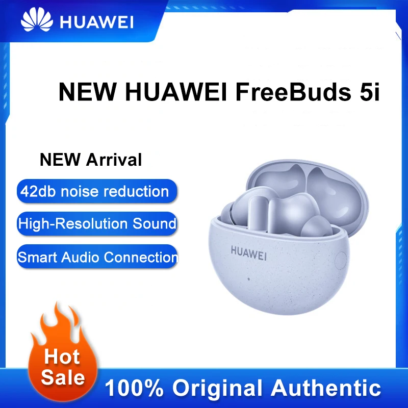 

Беспроводные Bluetooth-наушники HUAWEI FreeBuds 5i с активным шумоподавлением