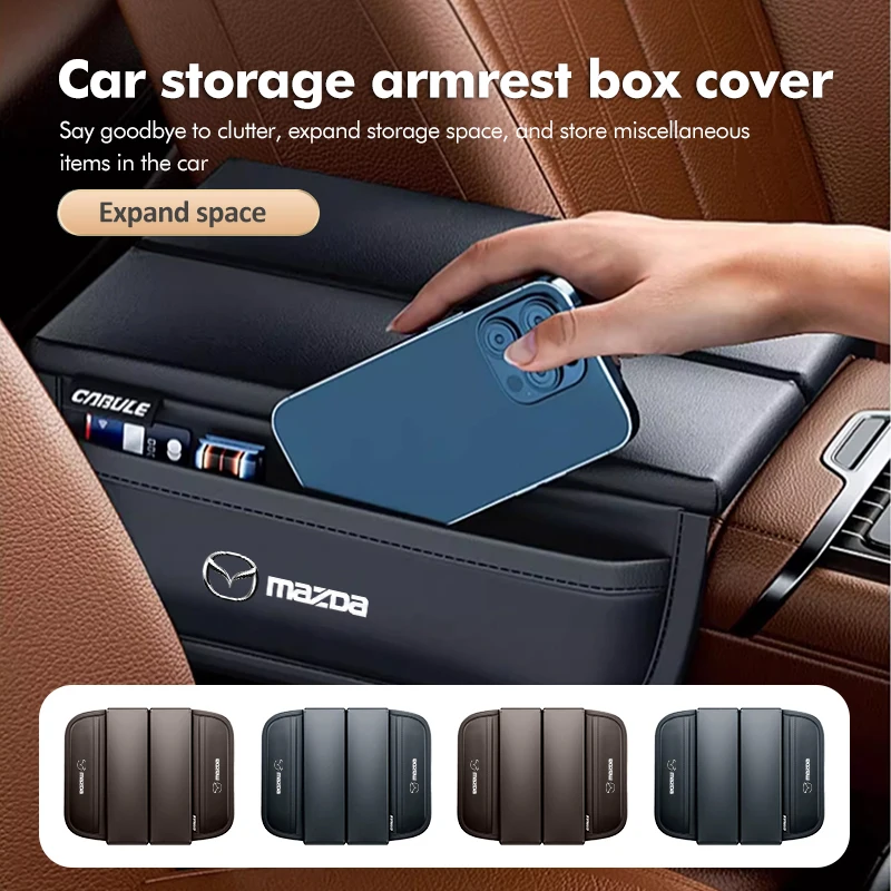Автомобильный подлокотник с высокой крышкой центральный для Mazda Atenza Axela MX30 CX30 CX3 CX9