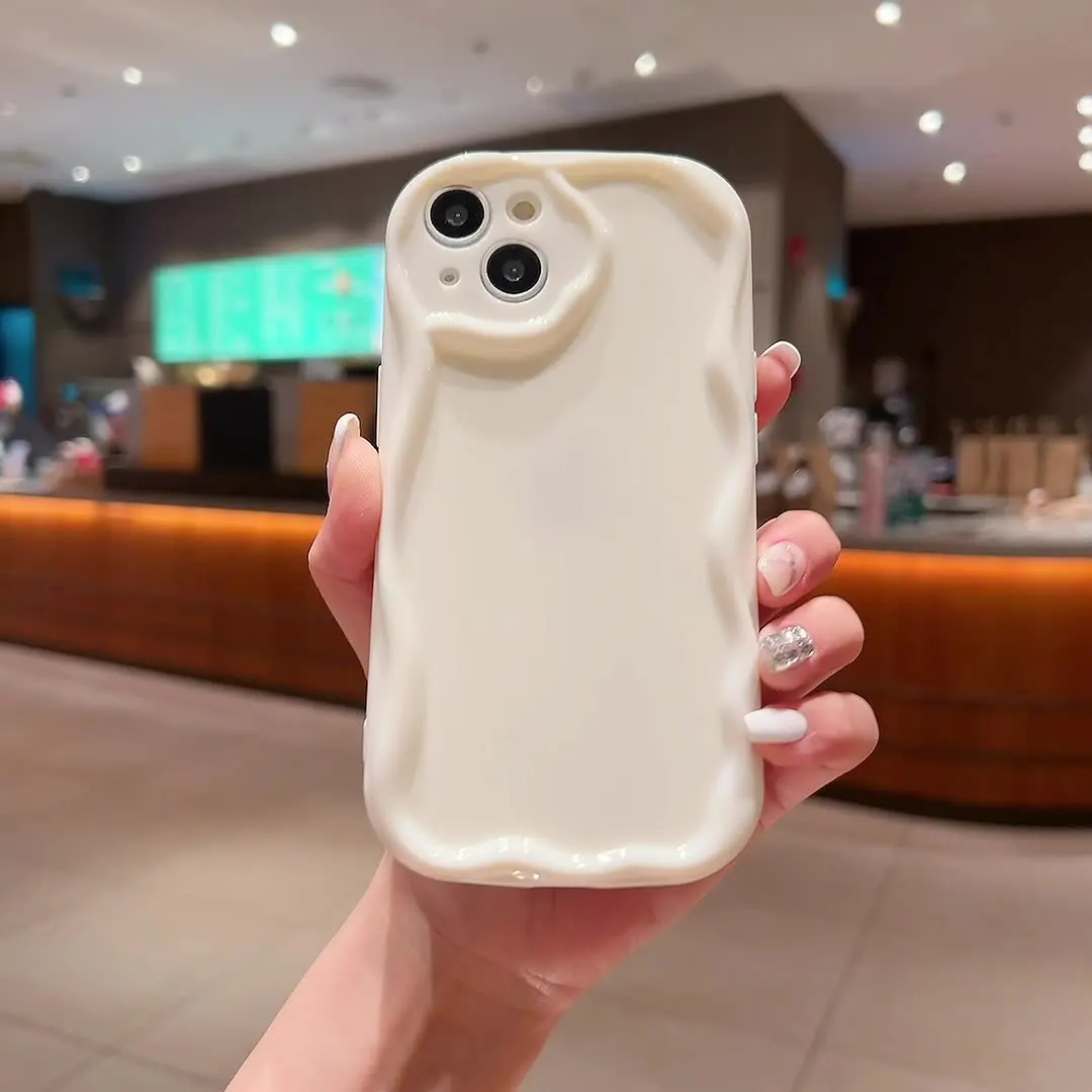 

The New Iphone 14 13 12 Pro Max 7 8 Plus Following from Yellow Slip Resistant Wavy Grain Case