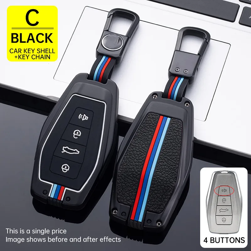 

Car Key Fob Cover Case Shell Holder Set For Geely Coolray X6 Emgrand Global Hawk GX7 Remote Accessories Car-Styling Keychain