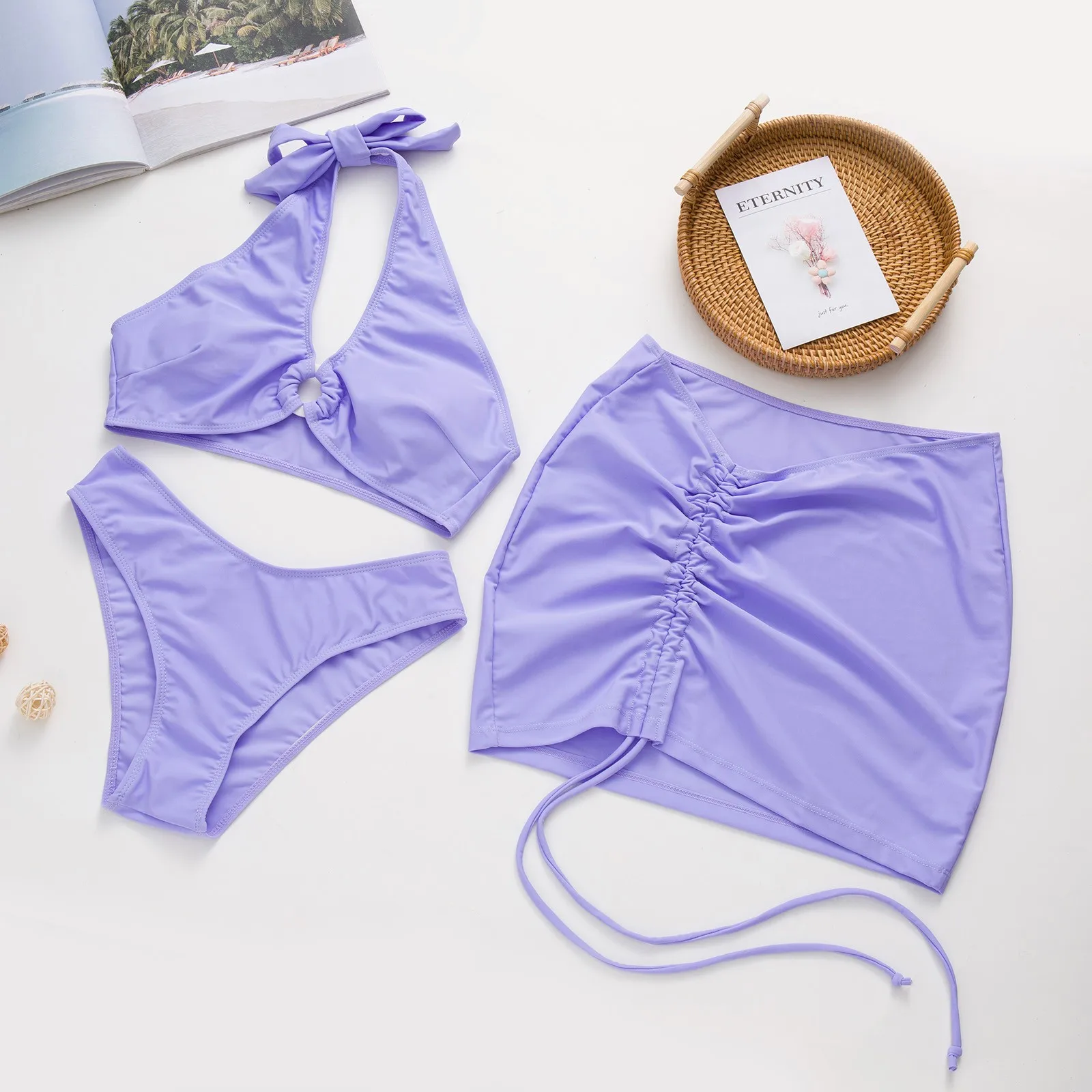 Рисунок 3 - Женский комплект бикини с юбкой