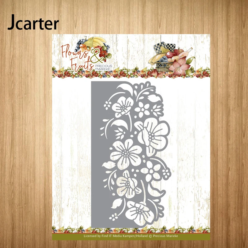 

New Design Metal Cutting Dies Rectangle Flowers Craft Stencil Diy Scrapbooking Handmade Card Make Shape Album Decoration Model