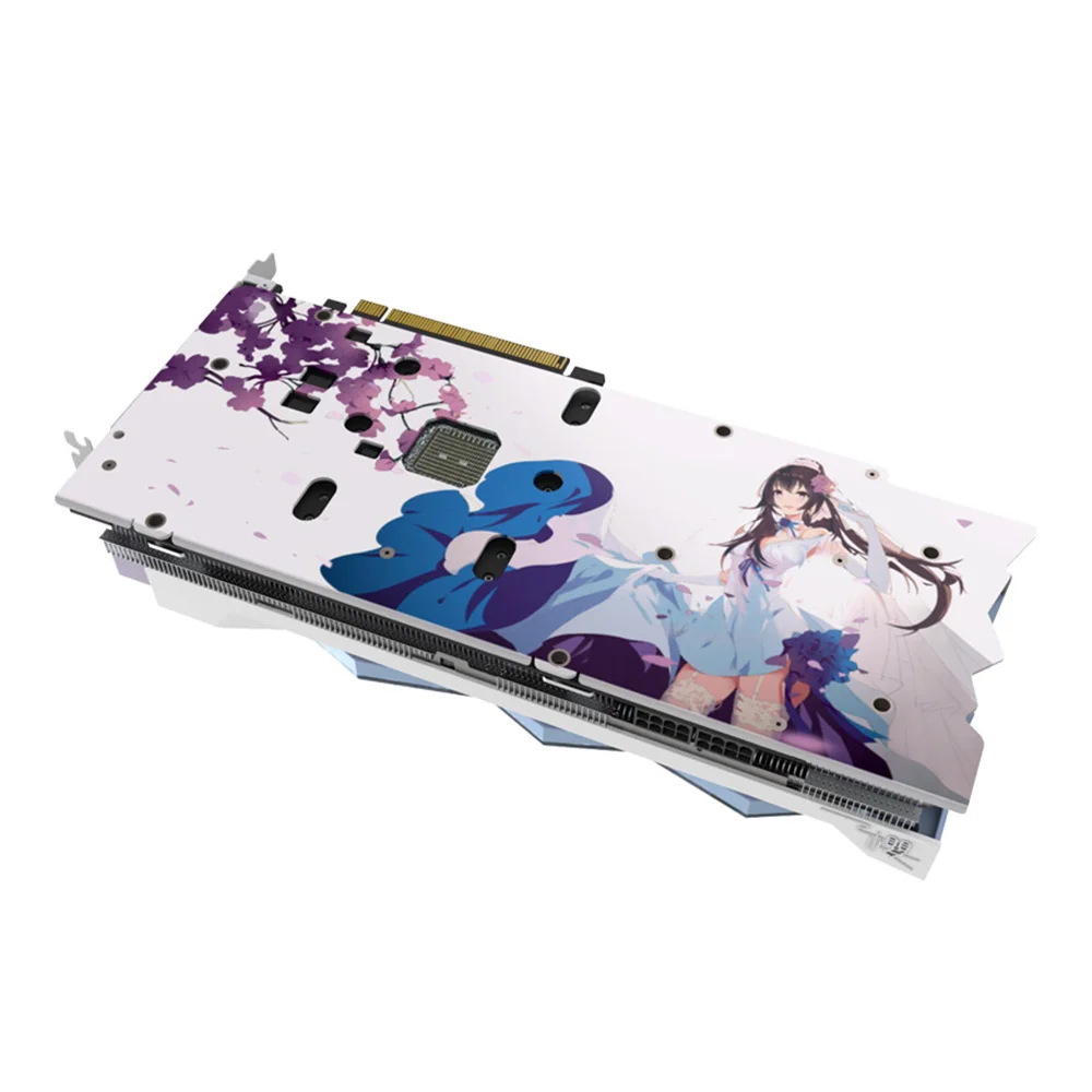 Видеокарта Yeston RX6800XT 16 ГБ D6 2065 нм 2310-4 0 МГц ГБ/бит/GDDR6 PCI-Express видеокарта для