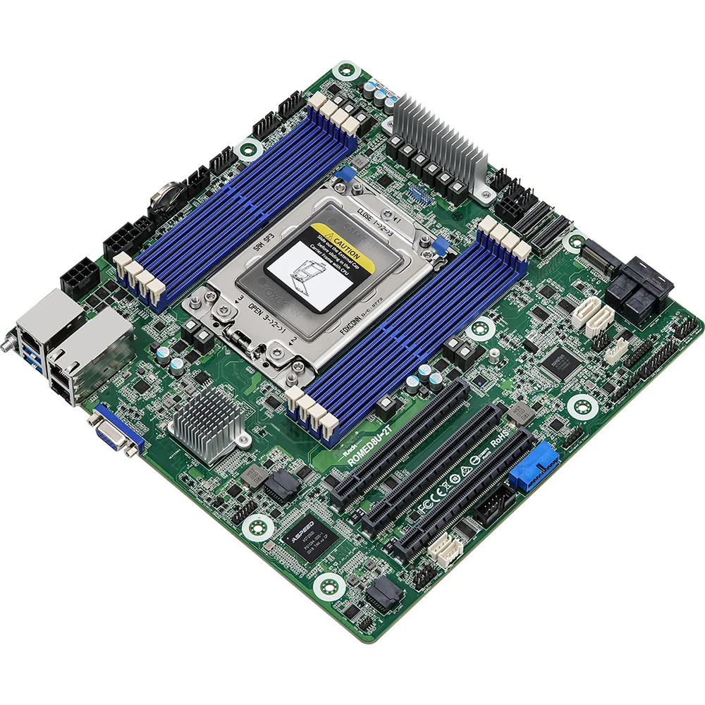 ROMED8U-2T Server Motherboard LGA4094 Support AMD 7002 7003 For ASRock Rack