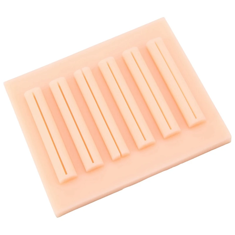 

Skin Suture Training Model Laparoscopic Simulation Stitching Module Silicone Reusable For Training To Nurse Student