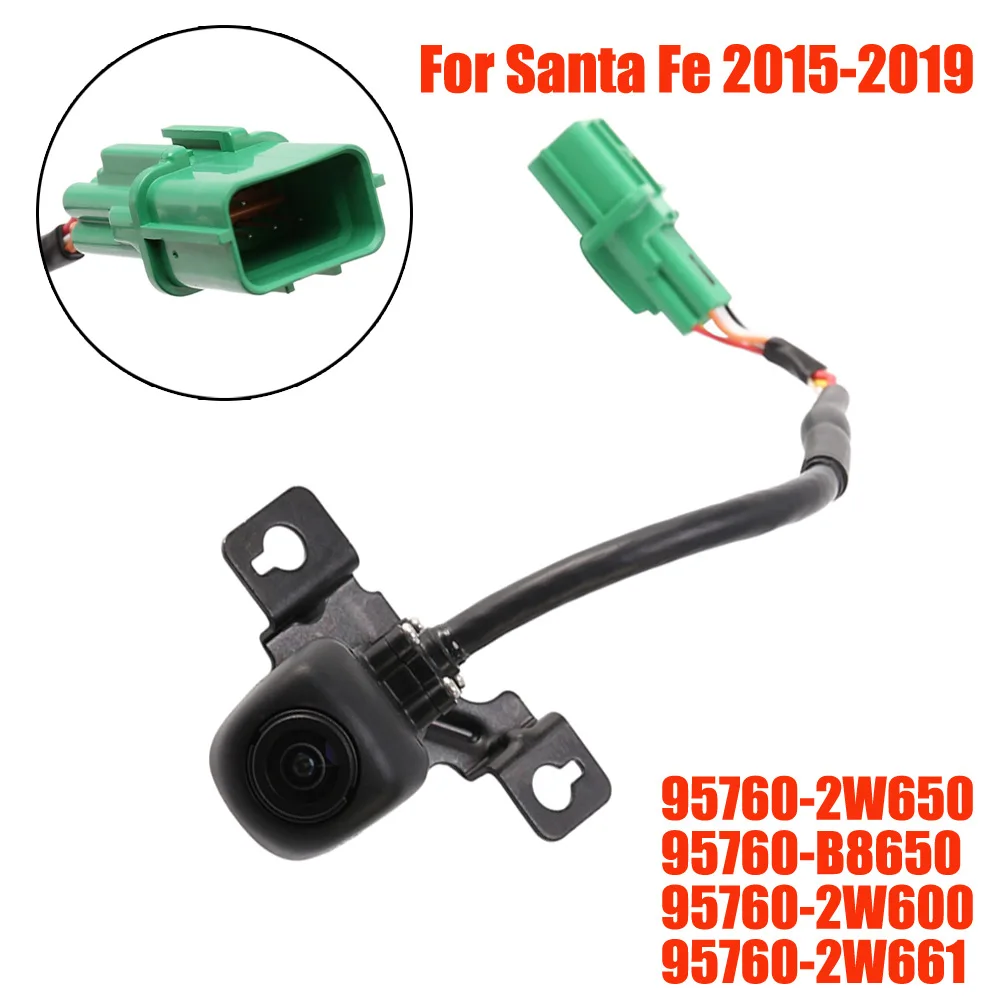 

Car Rear View Camera Reverse Backup Camera Dash Cam With Parking Line For Hyundai Santa Fe 2015-2019 95760-2W650 95760-2W600