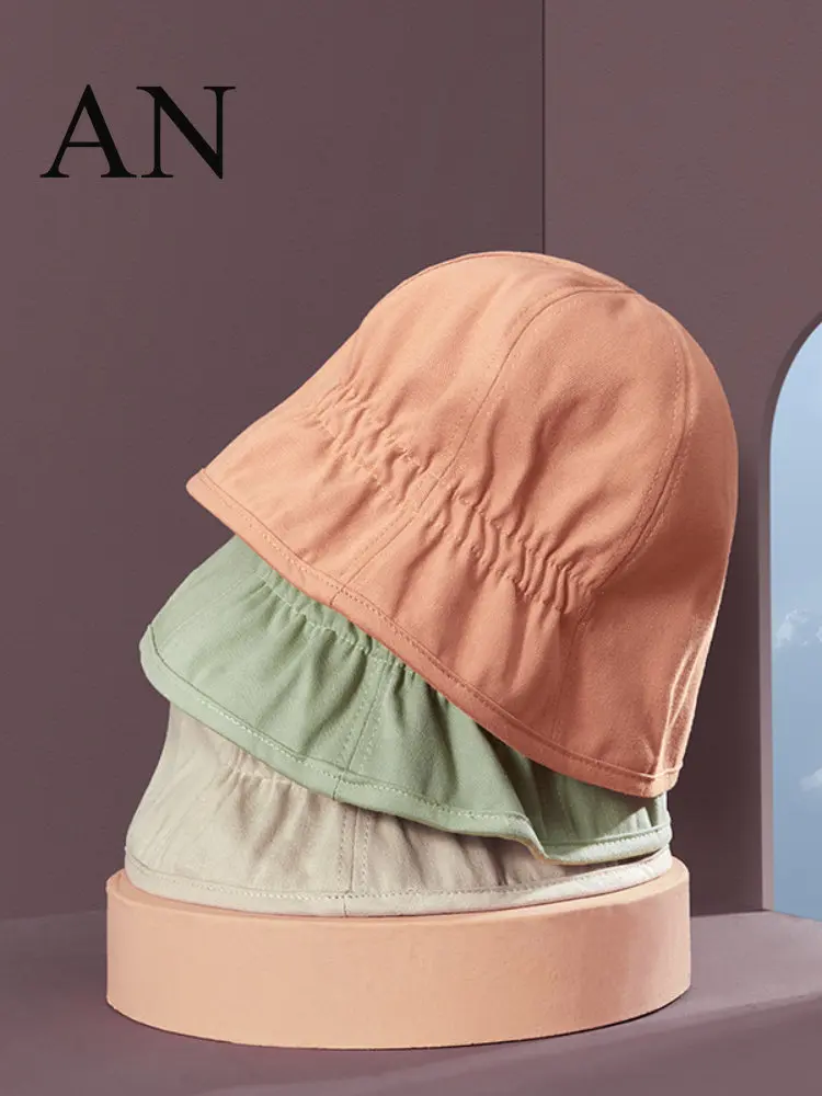 

Новинка весна-лето 2023, новая модная Панама в рыбацком стиле, Женская милая уникальная универсальная уличная шляпа с солнцезащитным козырьк...