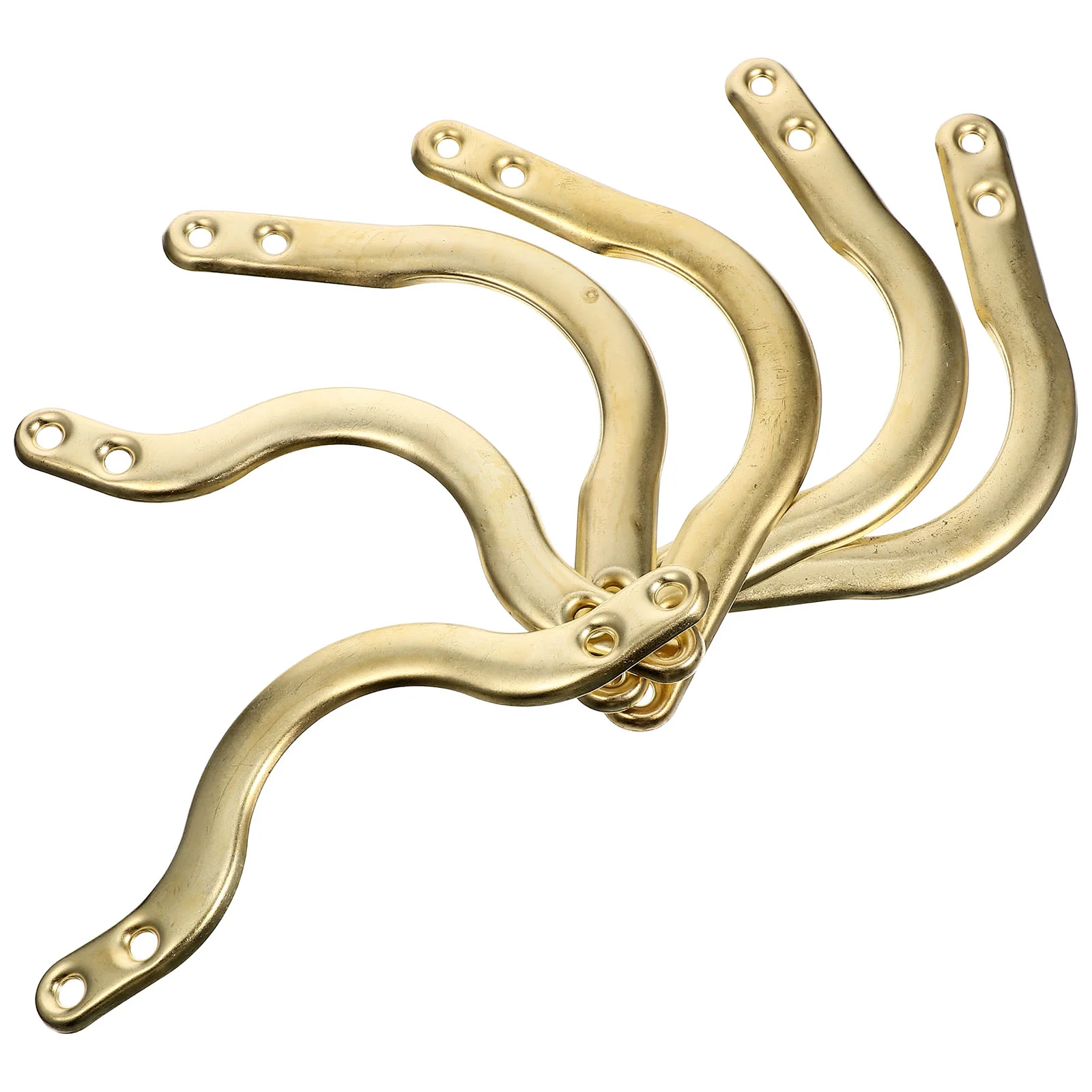 

6 Pcs Billiards Corner Snooker Pockets Fixator Accessory Net Bag Table Iron Pool Replacement Kit Nets