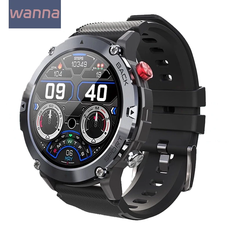 

Call Reloj Smart Watch for Android Round Heart Rate Outdoor Fitness Tracking Waterproof Sport Smartwatch