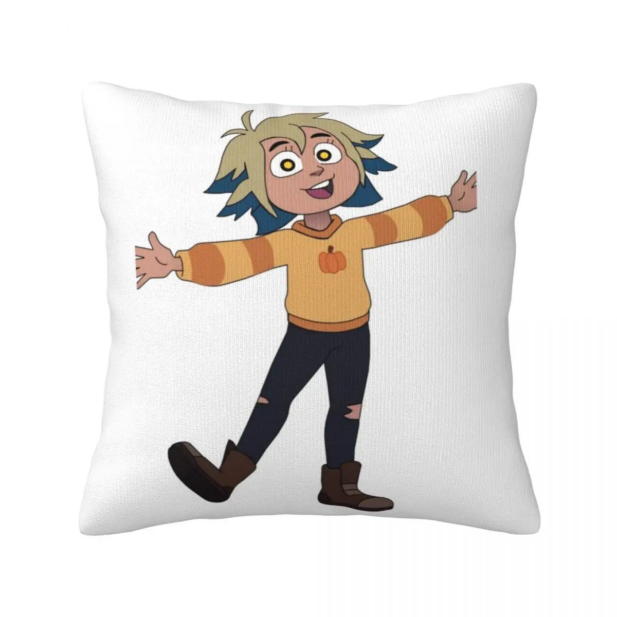 

Подушка в виде совы для дома и охотника, Ранняя Веселая манга для мальчика, волшебная цветная Подушка на молнии, весенний чехол