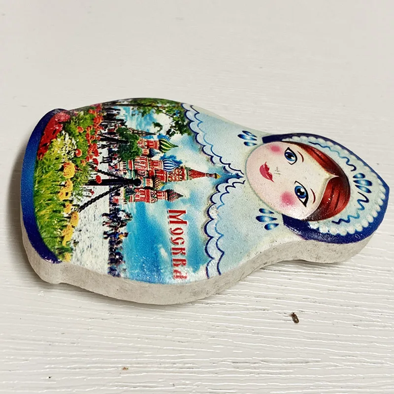 Московский магнит для холодильника 3D туристические сувениры магнитные