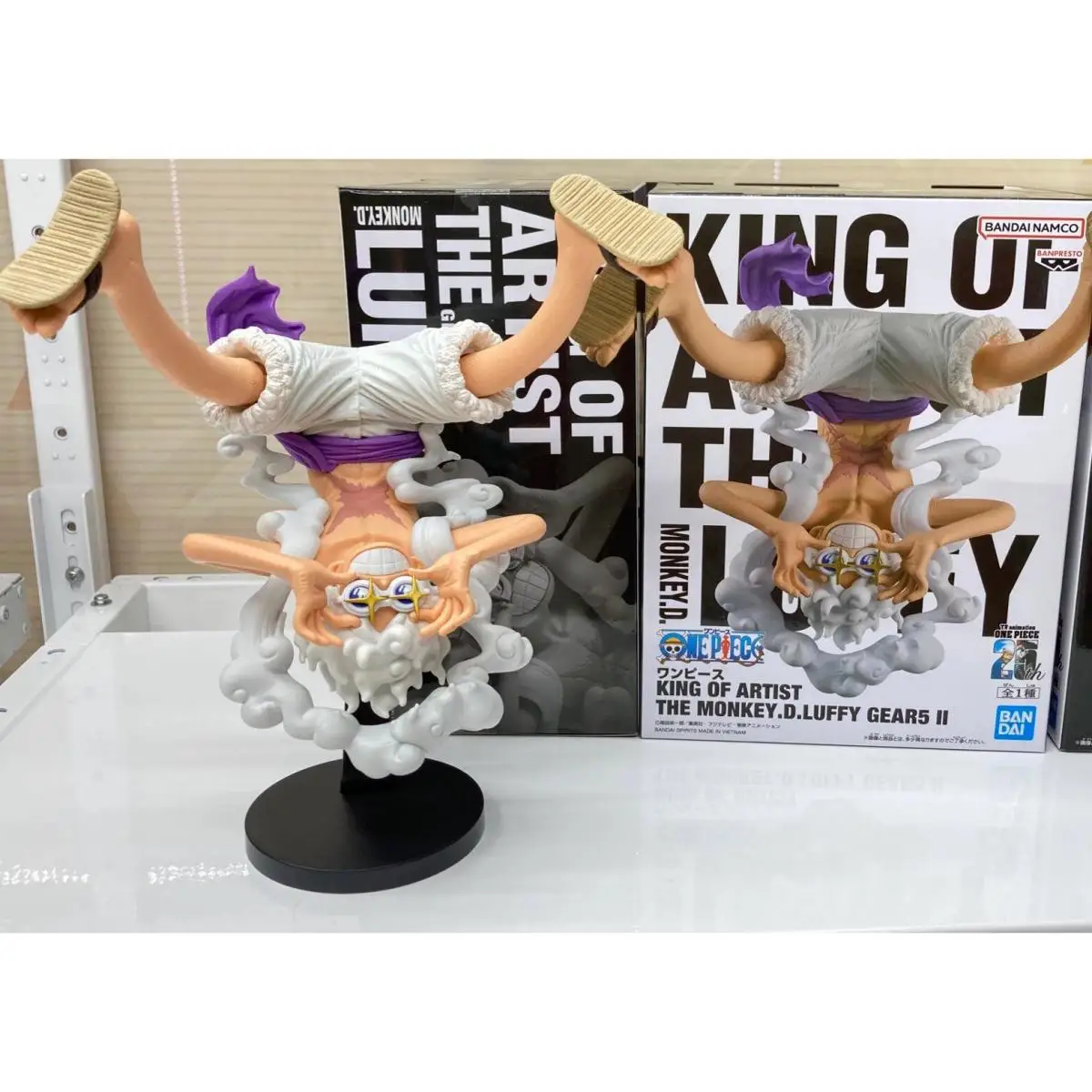 Оригинальная Bandai Banpresto One Piece Gear Fifth Monkey.d.luffy Фигурка Аниме Натуральная