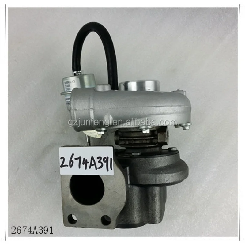 GT2052S 727266 -5001S 2674A391 Турбокомпрессор для двигателя Perkins Industrial JCB 3CX 1004-40T