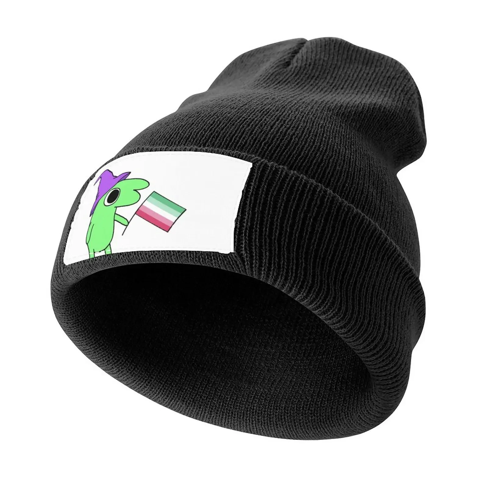 Glep abrosexual Pride Вязаная кепка Лошадь Шляпа Бейсболка Snapback Кепка Женская Мужская