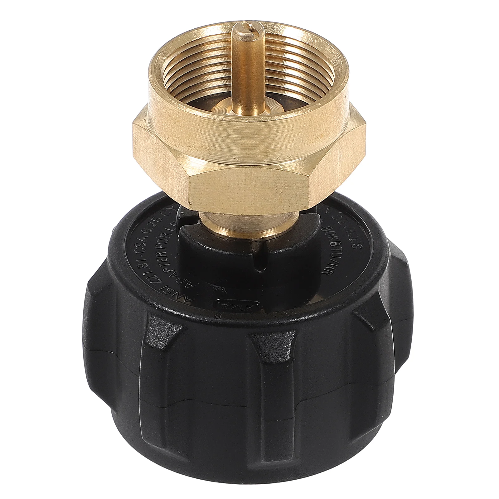 

Practical Portable Sturdy Replacement Propane Adapter Professional Gas Tank Adapter Outdoor Accessory