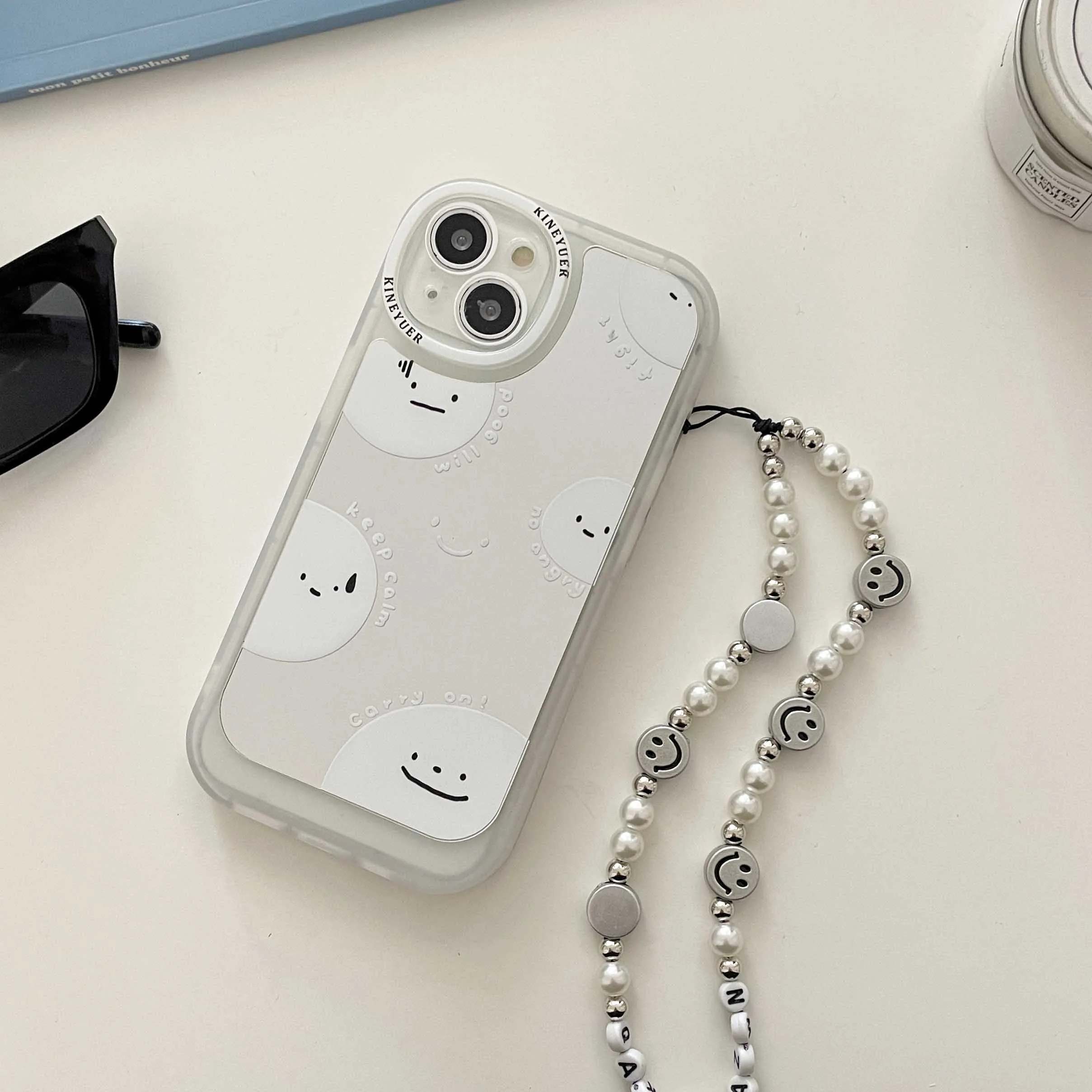 

Cute Cloud Cartoon Phone Case Bracelet Pandent For Iphone 7 8 Plus XR 13Pro XS X XSMAX 11 12 13 Pro Max Soft Cover Fundas
