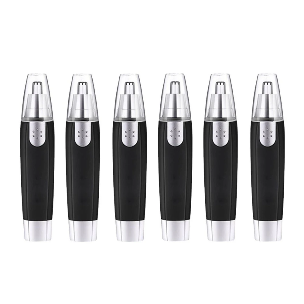 6 шт. электрический триммер для волос в носу бритва стрижки ушей шеи бровей мужчин