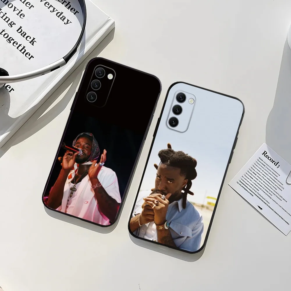 Чехол S-Shaboozey для телефона Samsung Galaxy A13 A21s A22 A31 A32 A52 A53 A71 A80 A91 мягкий черный