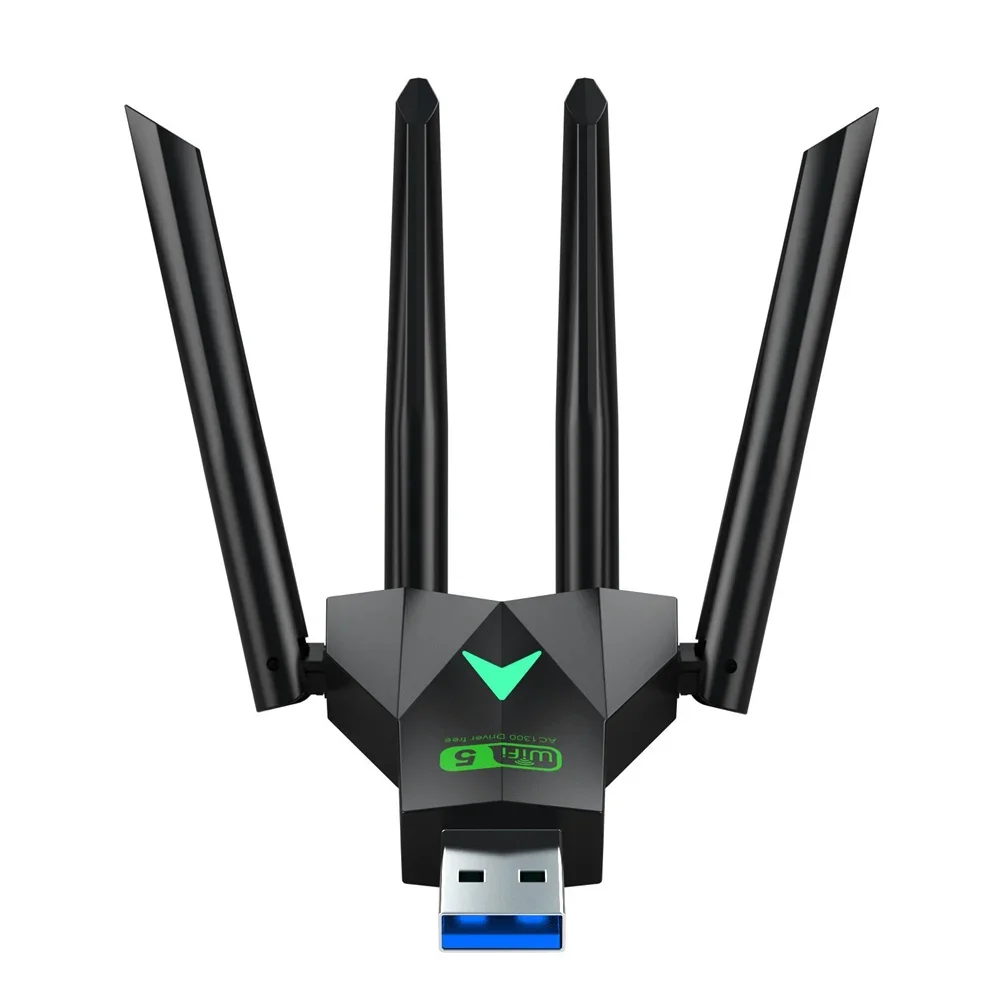 USB 3.0 Wi-Fi-адаптер 1300 Мбит/с 3 0/5 ГГц