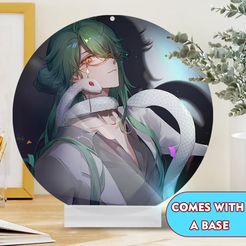 Аниме прилегающий baizhu милый автомобильный кулон акрил для дома комнаты