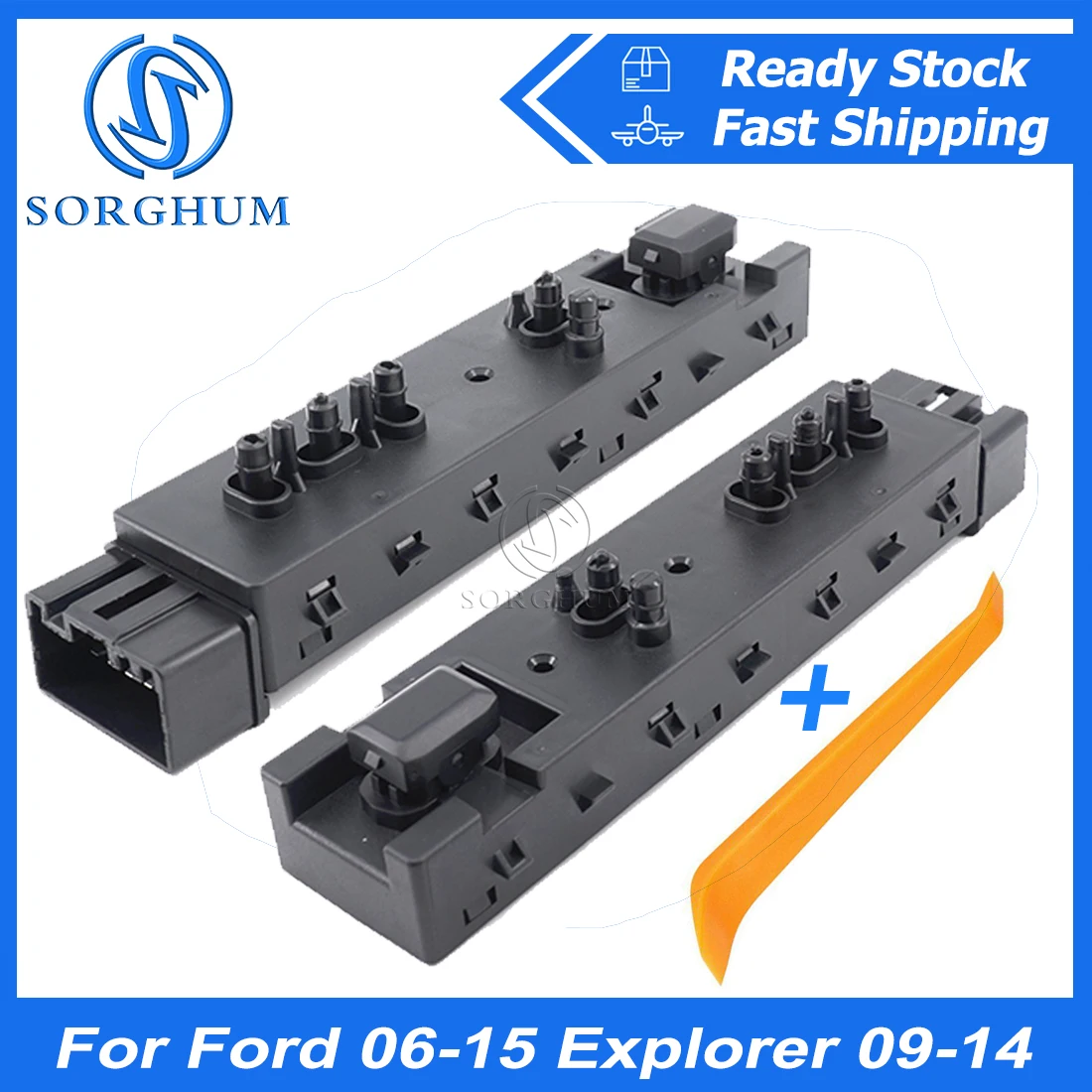 

New 9L3T-14B709-FAW 9L3Z-14A701-FA Power Seat Switch Adjuster Control Module For Ford 06-15 Explorer 09-14 F150 07-17 Expedition