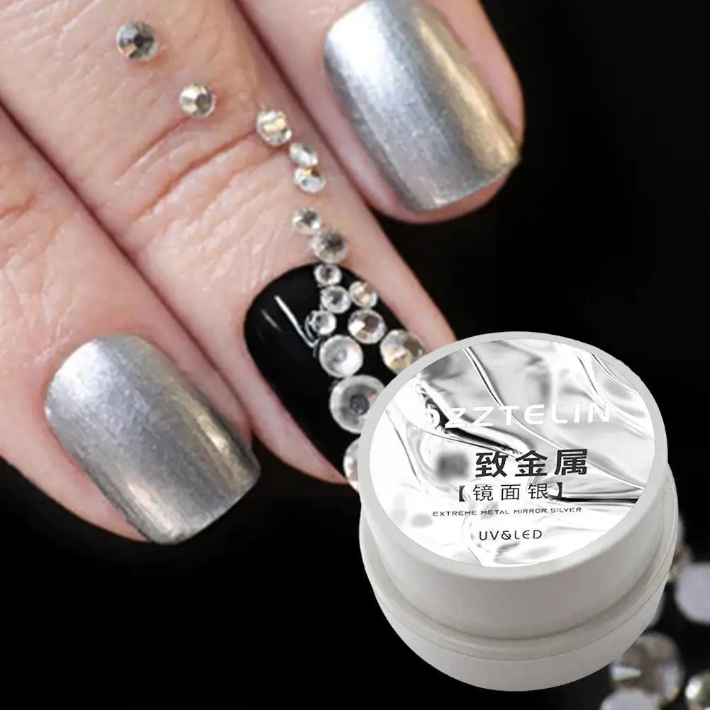 

Сверхъяркий металлический зеркальный Гель-лак для ногтей I5P1