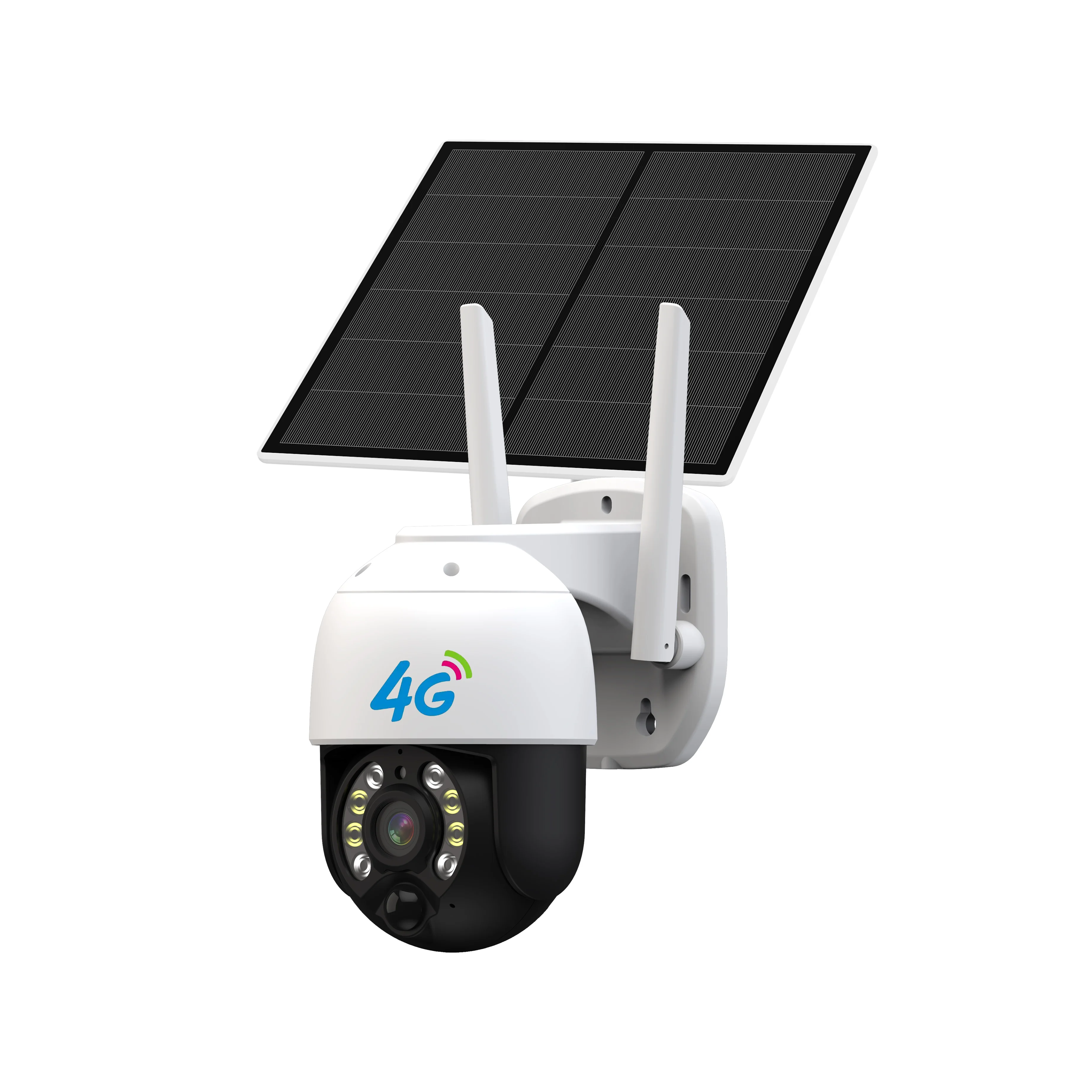 

Solar PTZ Camera Outdoor Built-in Battery Waterproof IP 3MP Wireless Security CCTV PIR Motion Surveillance System Camera 4G